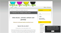 Desktop Screenshot of blitz-druck.wirmachendruck-server.de